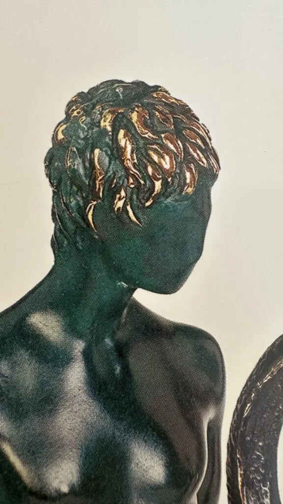 Salvador Dali, Adam, sculpture en bronze